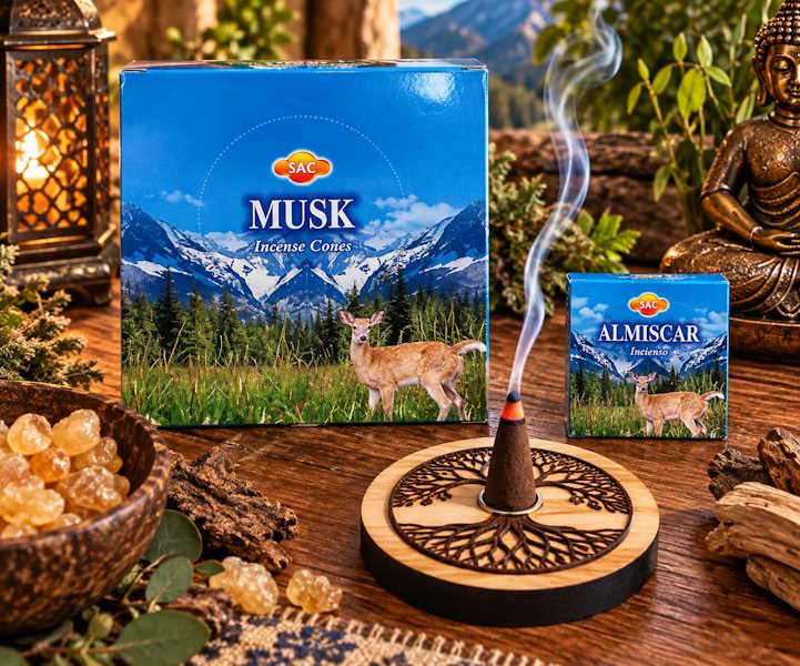 Incienso Conos Almizcle Musk Sac